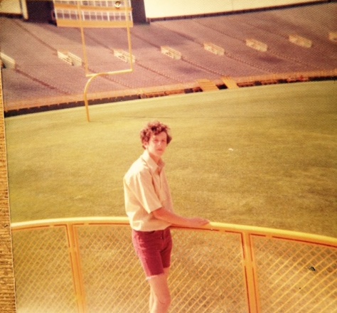 Visiting Lambeau in 1970